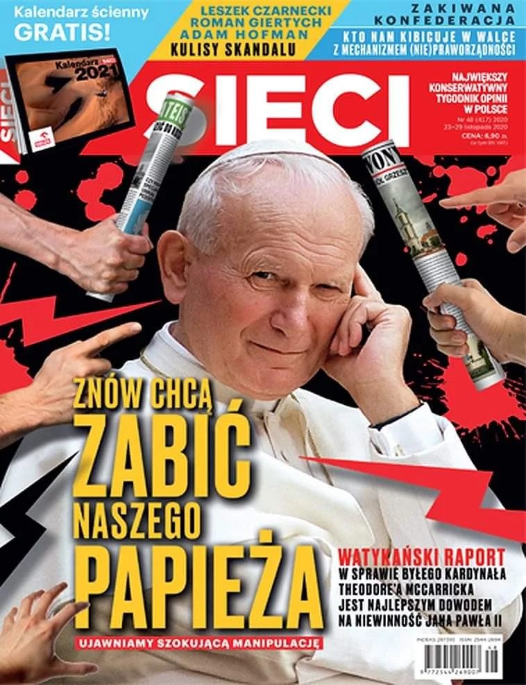 No obrodziło dzisiaj w bekowe okładki prawicowych pism